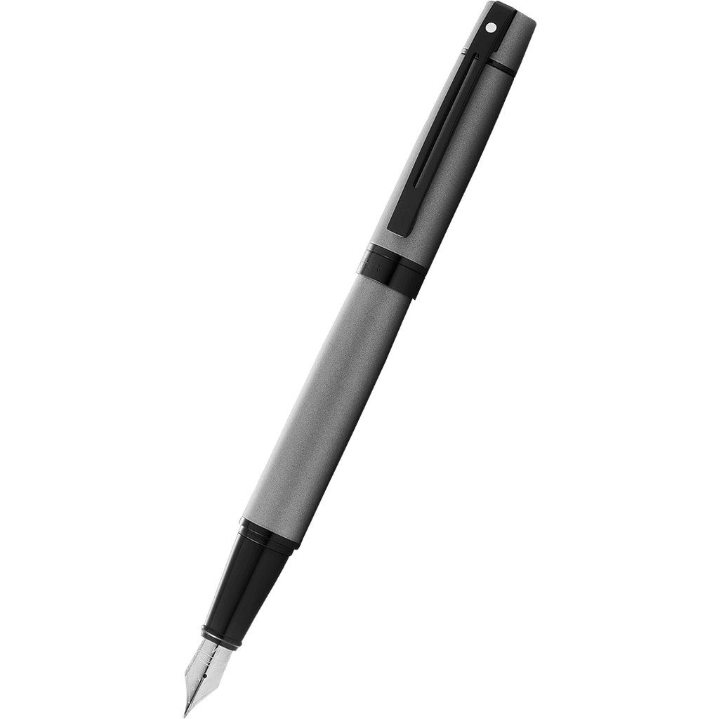 Sheaffer 300 Fountain Pen - Matte Gray - Pen Boutique Ltd