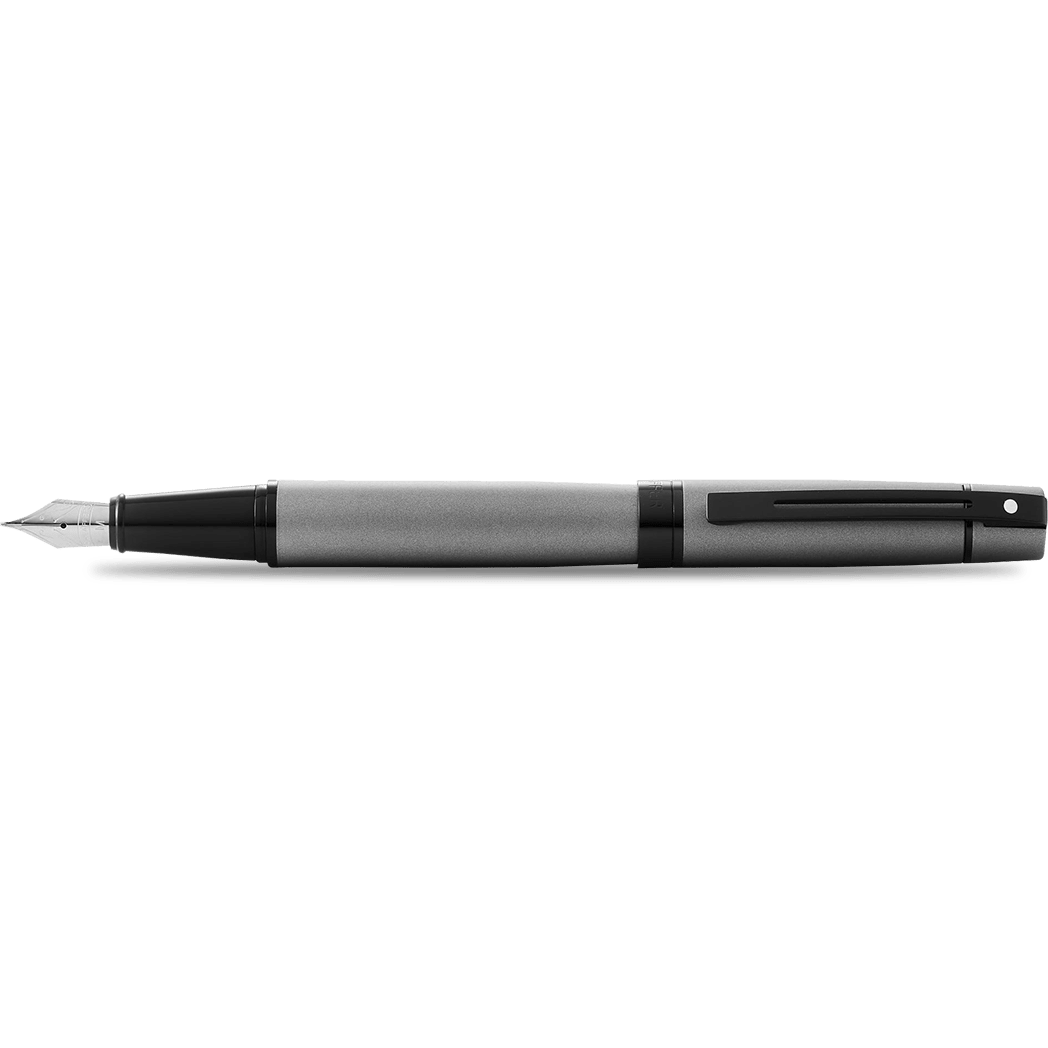 Sheaffer 300 Fountain Pen - Matte Gray - Pen Boutique Ltd