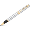 Sheaffer 300 Rollerball Pen - Gold Plated Trim - Chrome - Pen Boutique Ltd