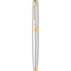 Sheaffer 300 Rollerball Pen - Gold Plated Trim - Chrome - Pen Boutique Ltd