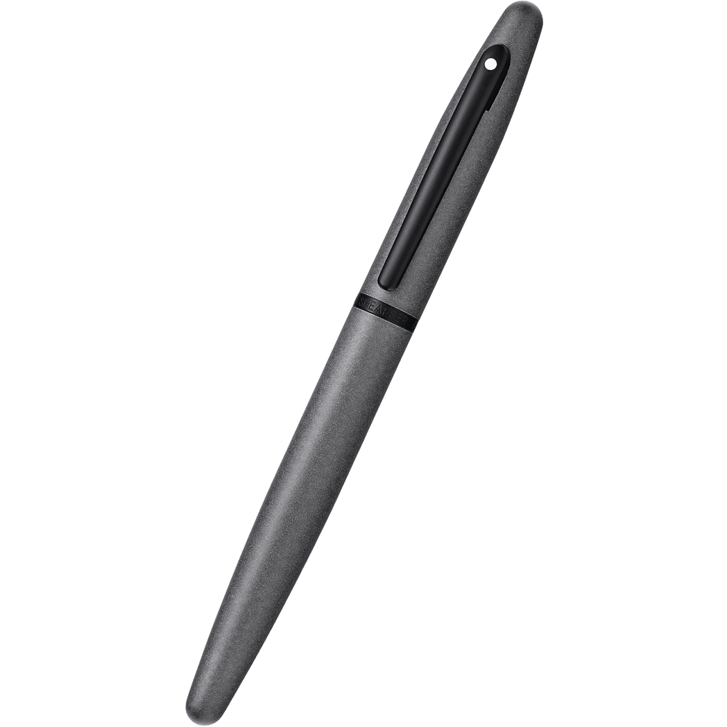 Sheaffer VFM Fountain Pen - Matte Gun Metal Gray - Black Trim - Pen Boutique Ltd