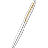 Sheaffer VFM Fountain Pen - Chrome - Gold Trim-Pen Boutique Ltd