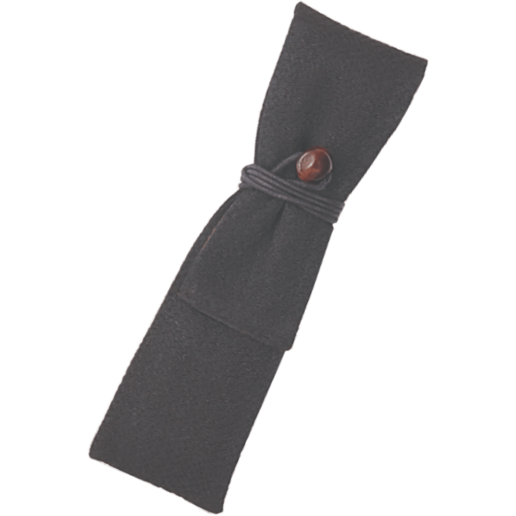 Taccia Kimono Single Pen Wrap - Chirimen Black - Pen Boutique Ltd