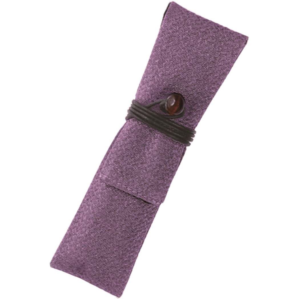 Taccia Kimono Single Pen Wrap - Chirimen Lilac - Pen Boutique Ltd