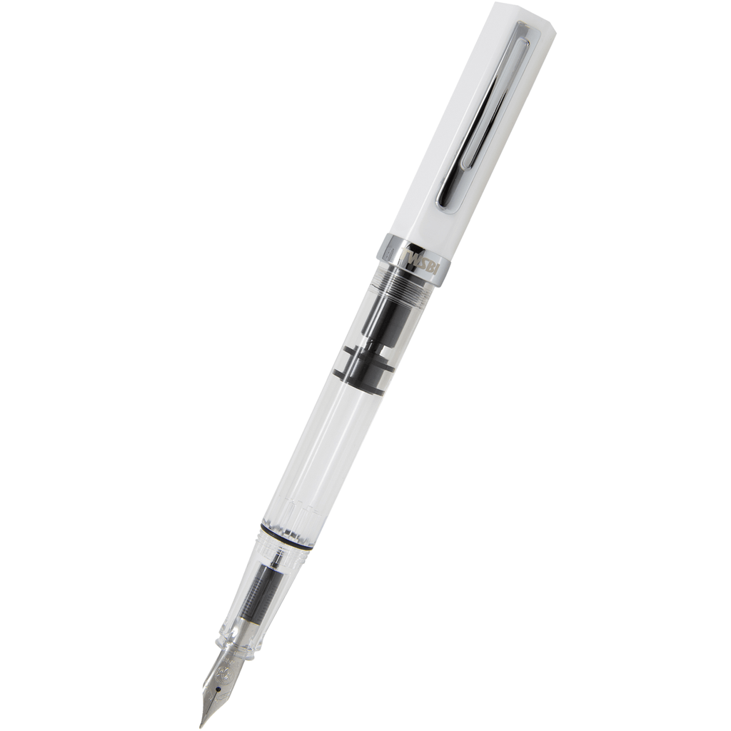 TWSBI Eco Fountain Pen - White - Pen Boutique Ltd