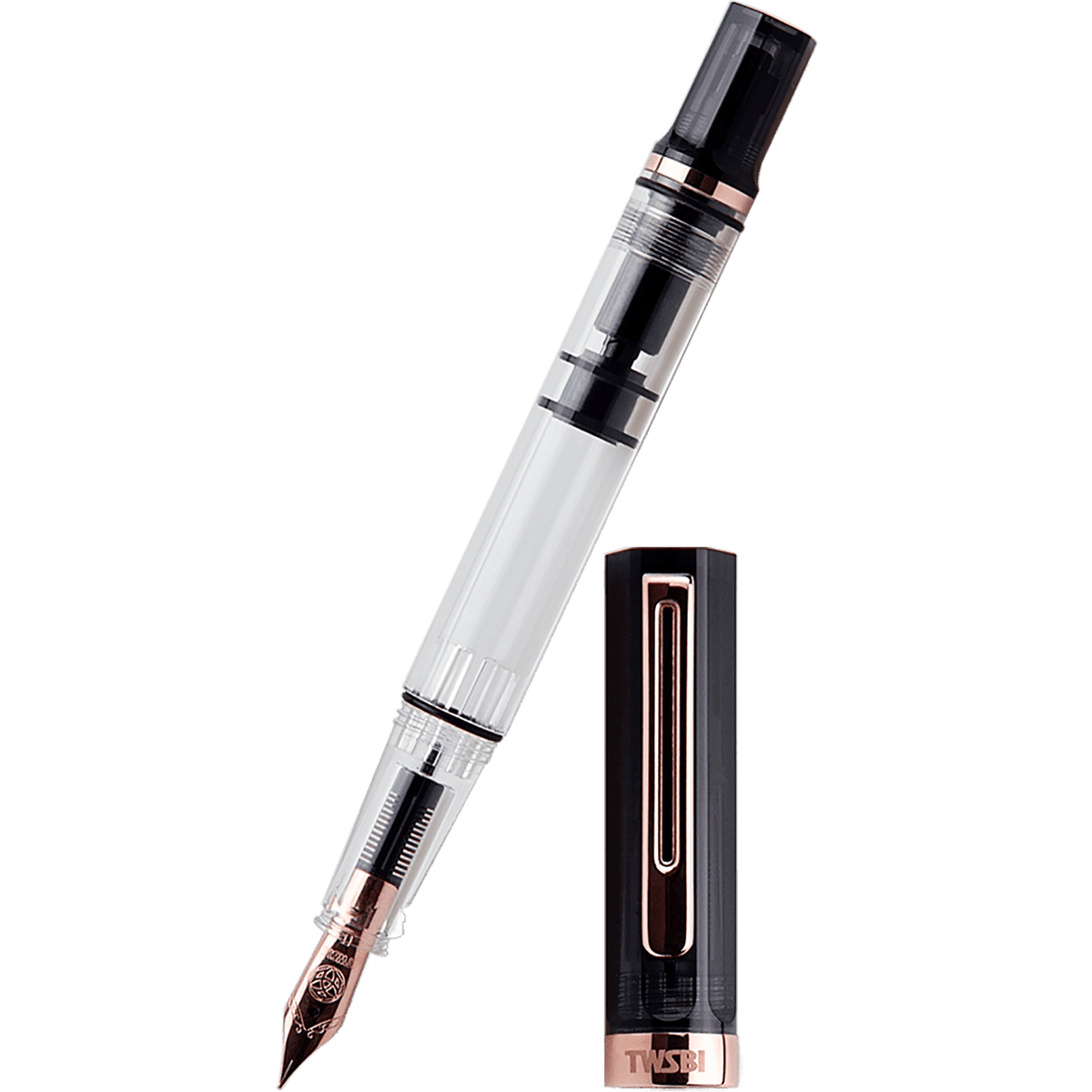 TWSBI Eco Fountain Pen - Smoke Rose Gold ( Special Edition) - Pen Boutique Ltd