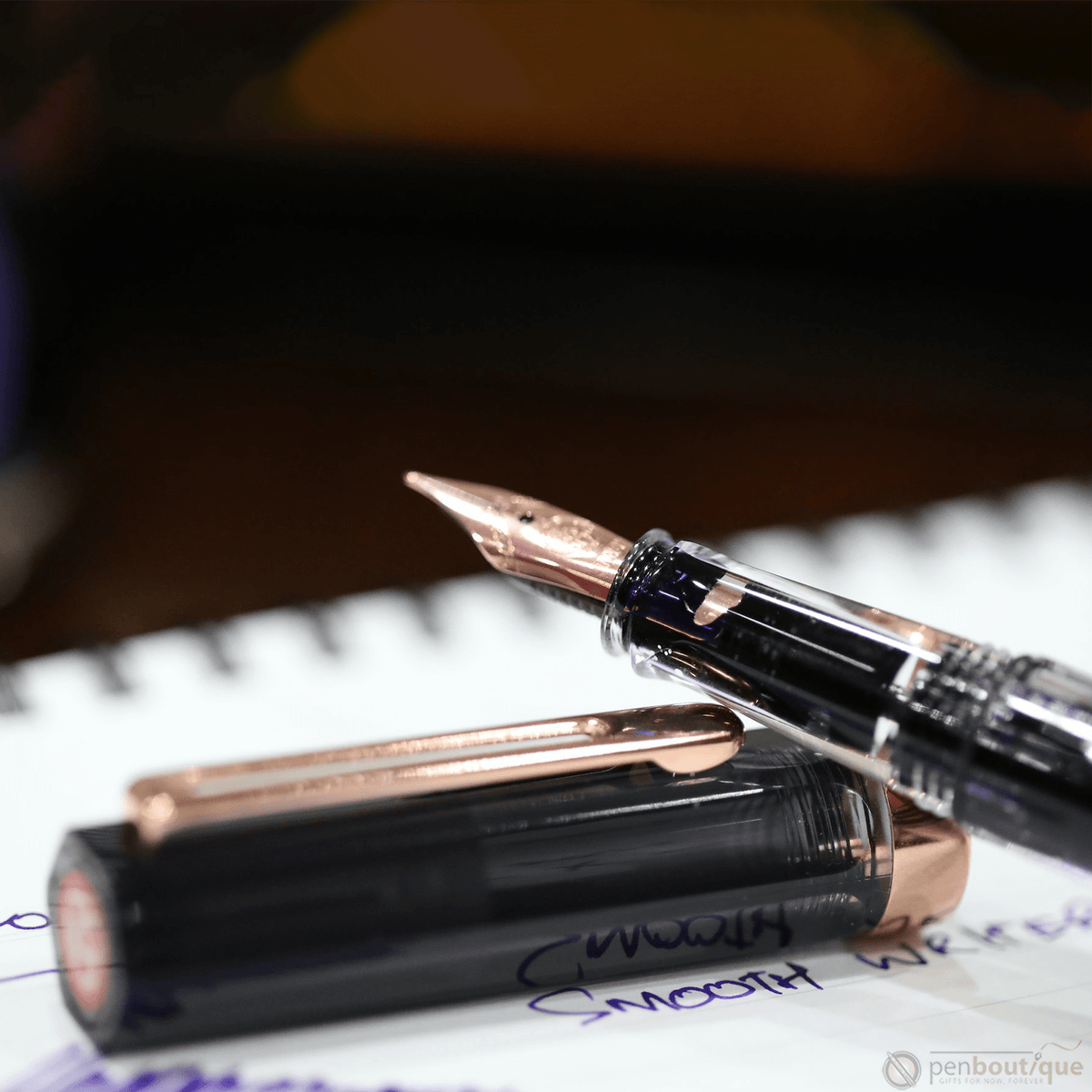 TWSBI Eco Fountain Pen - Smoke Rose Gold ( Special Edition) - Pen Boutique Ltd