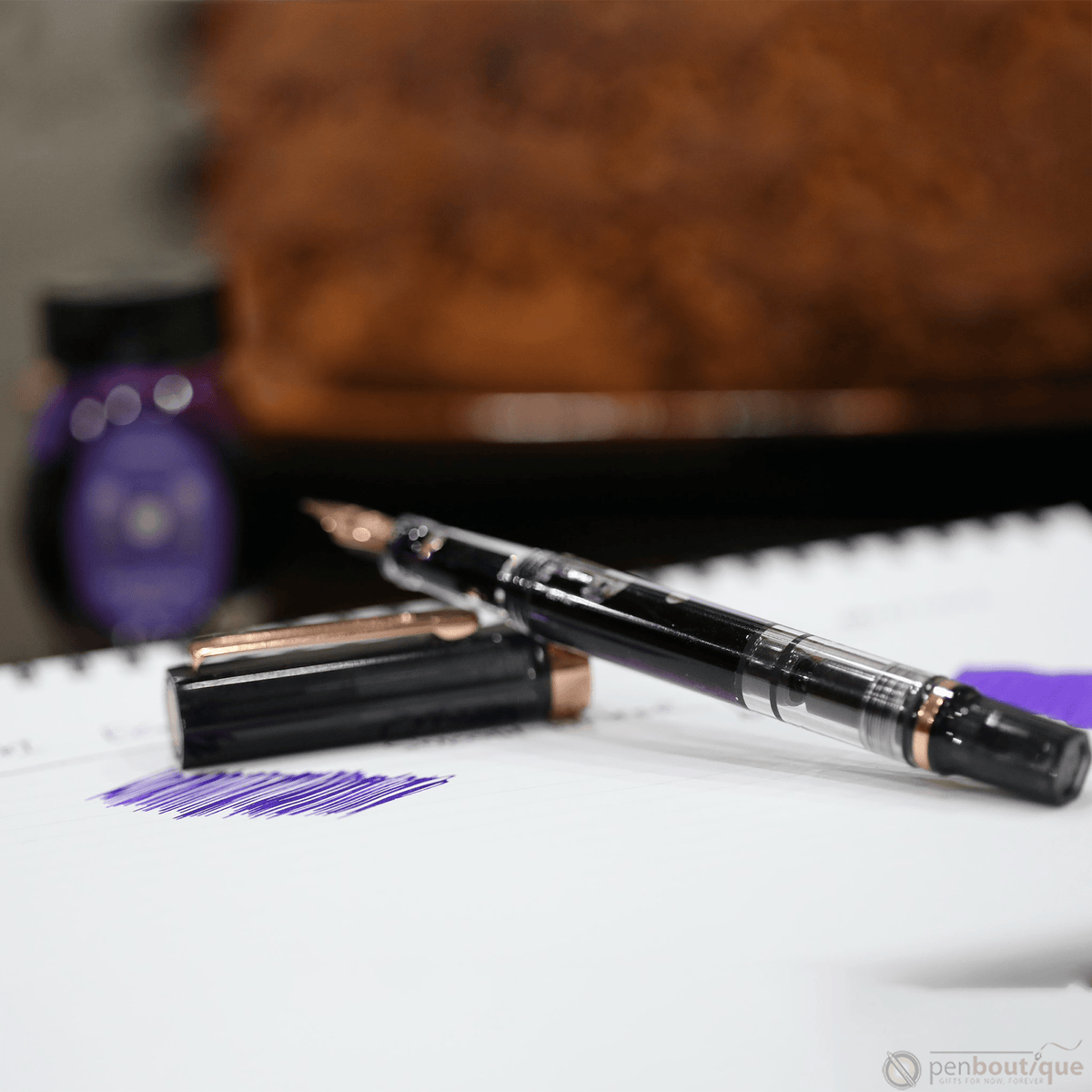TWSBI Eco Fountain Pen - Smoke Rose Gold ( Special Edition) - Pen Boutique Ltd