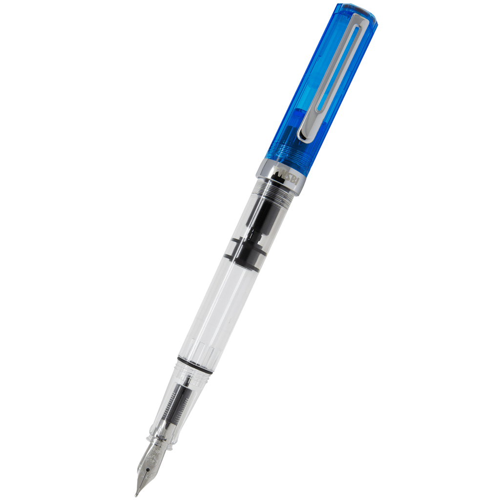 TWSBI Eco Fountain Pen - Transparent Blue - Pen Boutique Ltd
