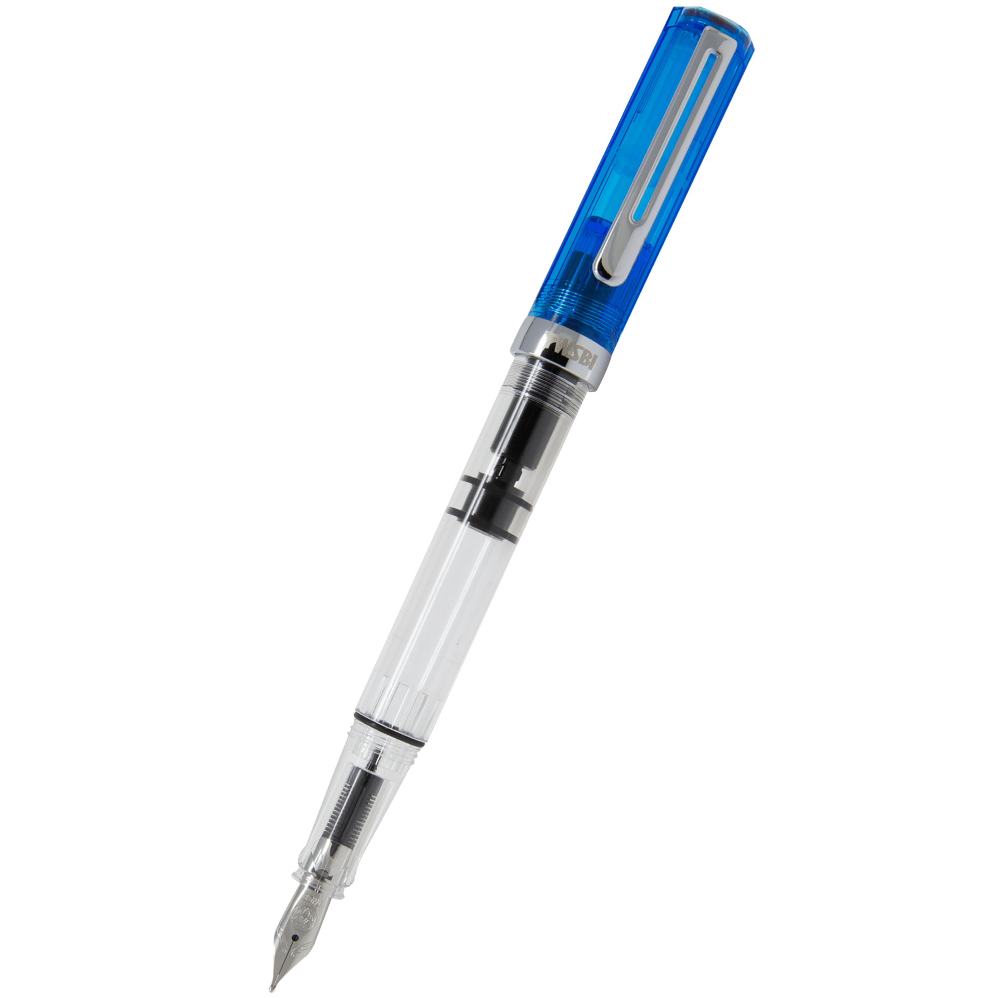 TWSBI Eco Fountain Pen - Transparent Blue - Pen Boutique Ltd