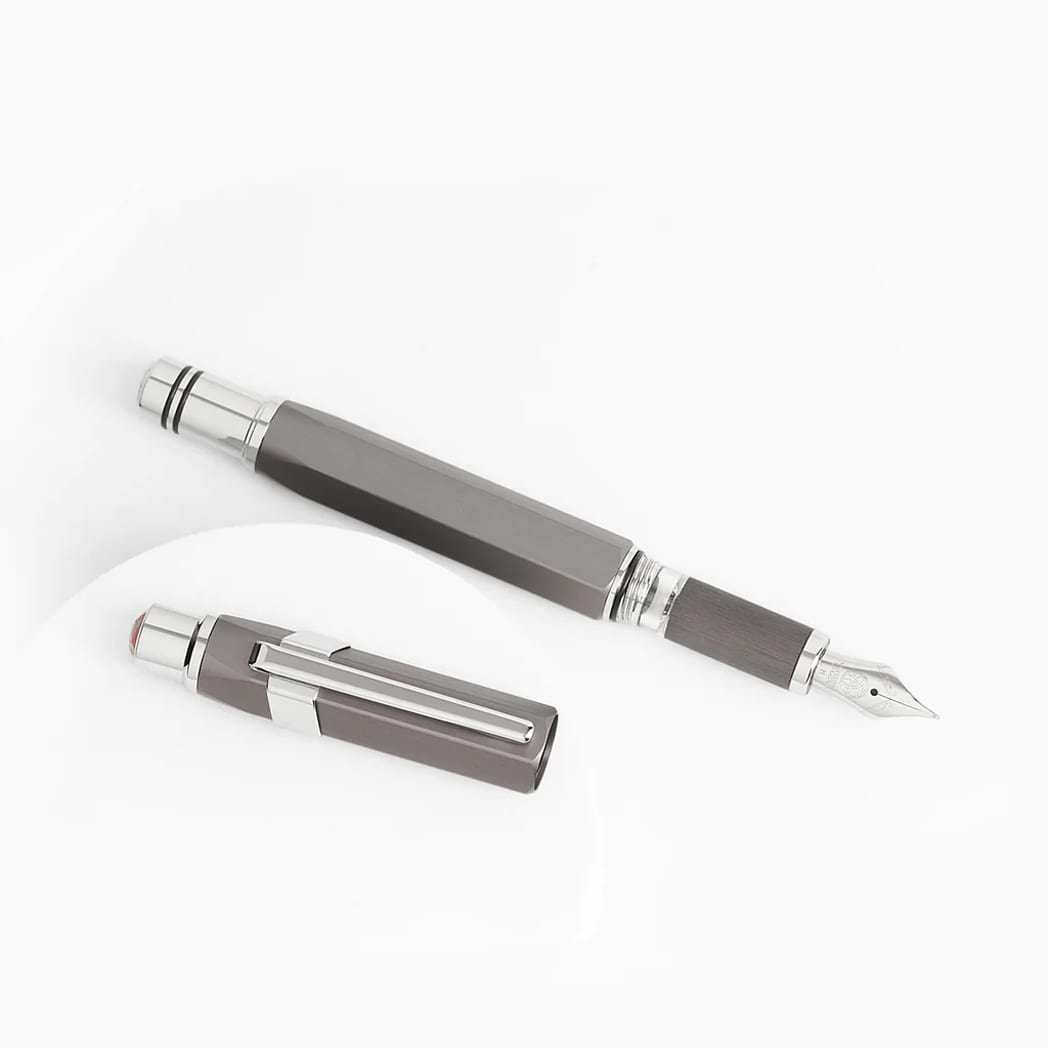 TWSBI Precision Fountain Pen - Gunmetal - Pen Boutique Ltd