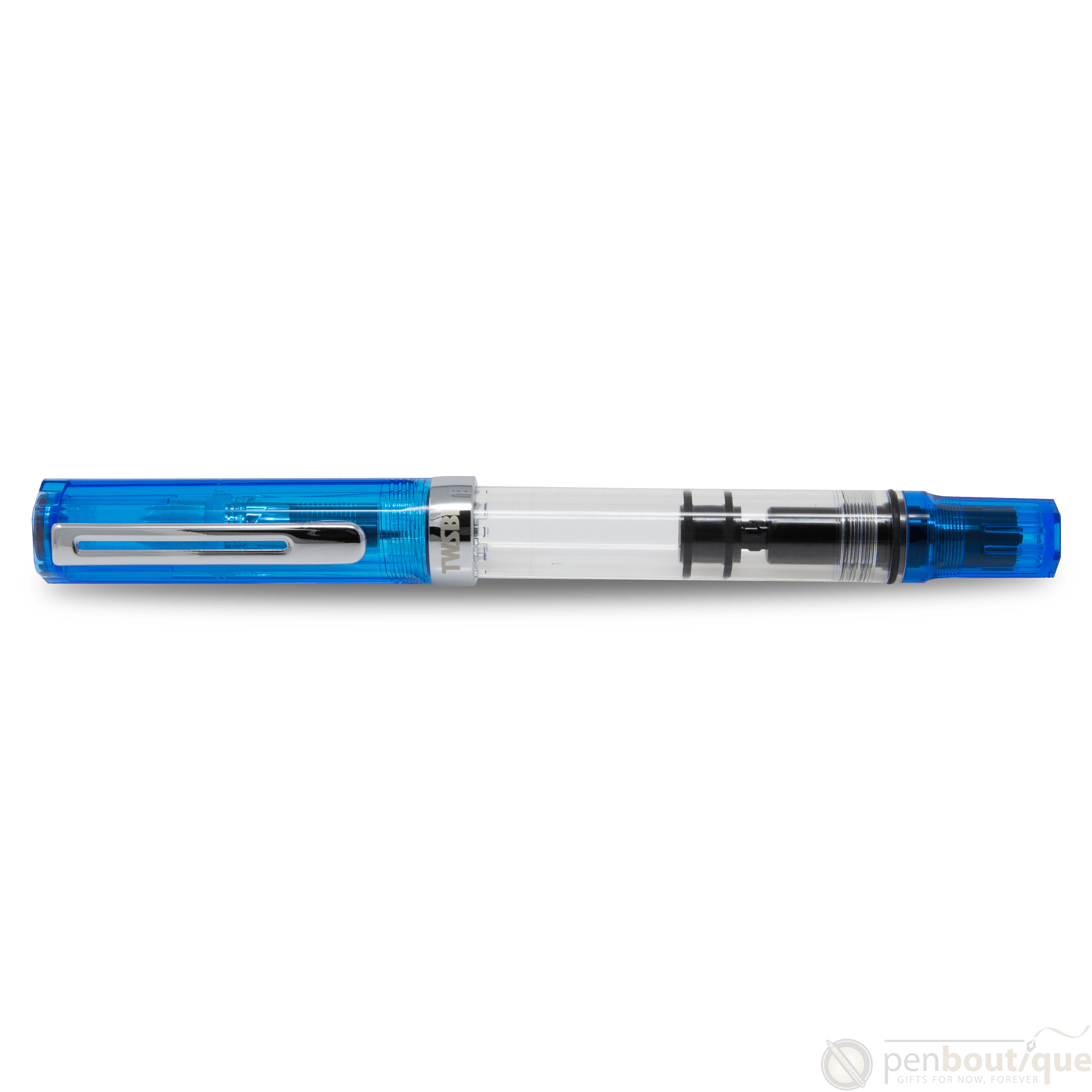 TWSBI Eco Fountain Pen - Transparent Blue - Pen Boutique Ltd