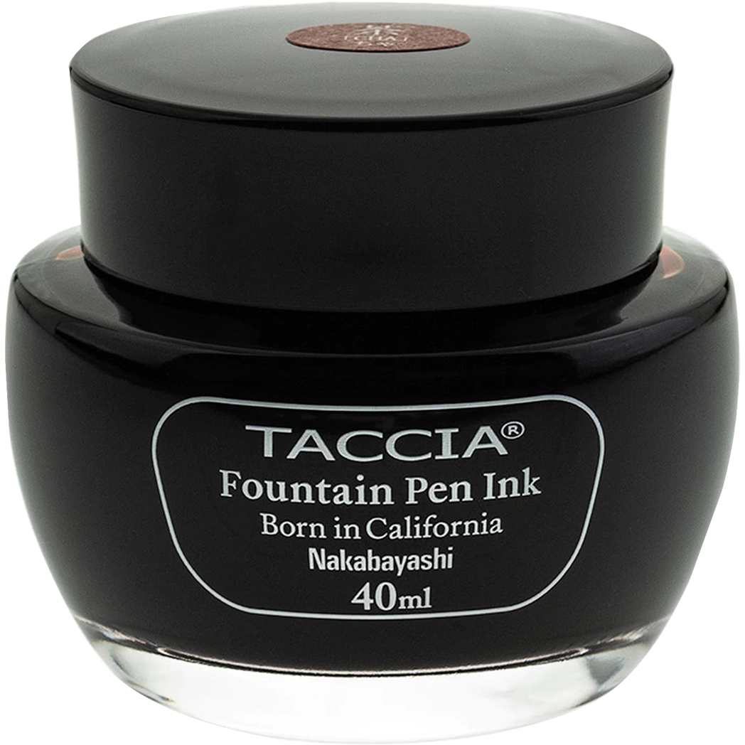 Taccia Ink Bottle - Cha (Brown) - 40ml-Pen Boutique Ltd