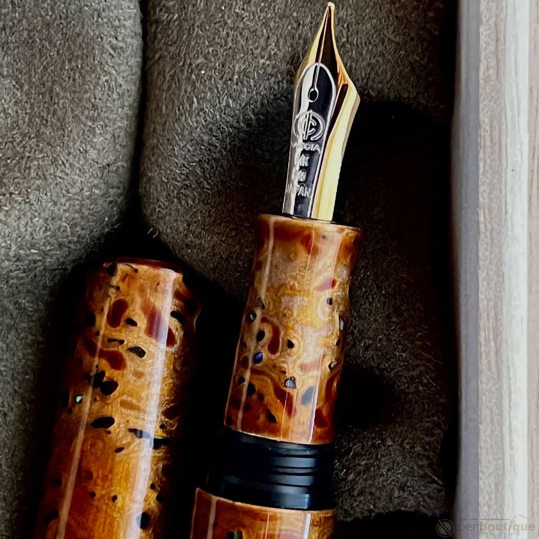 Taccia Reserve Raden Fountain Pen - Limited Edition - Autumn's Rustle-Pen Boutique Ltd