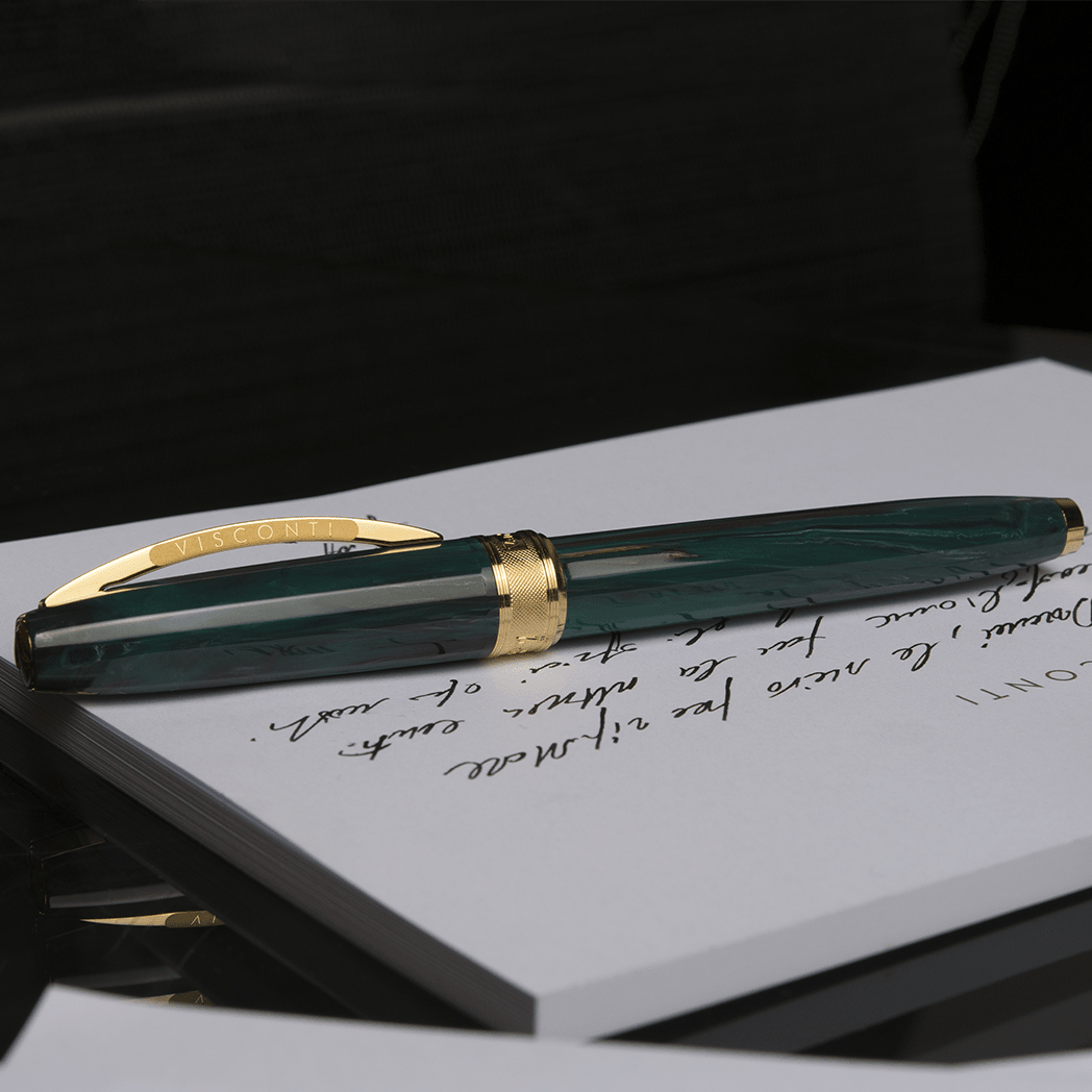 Visconti Van Gogh Fountain Pen - The Impressionist Novel Reader - Pen Boutique Ltd
