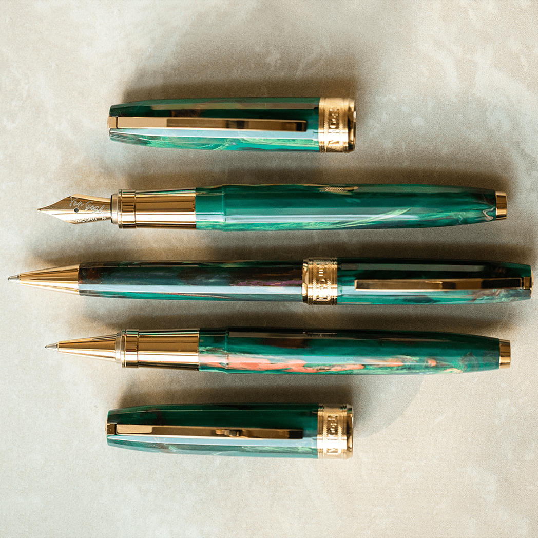 Visconti Van Gogh Fountain Pen - The Impressionist Novel Reader - Pen Boutique Ltd