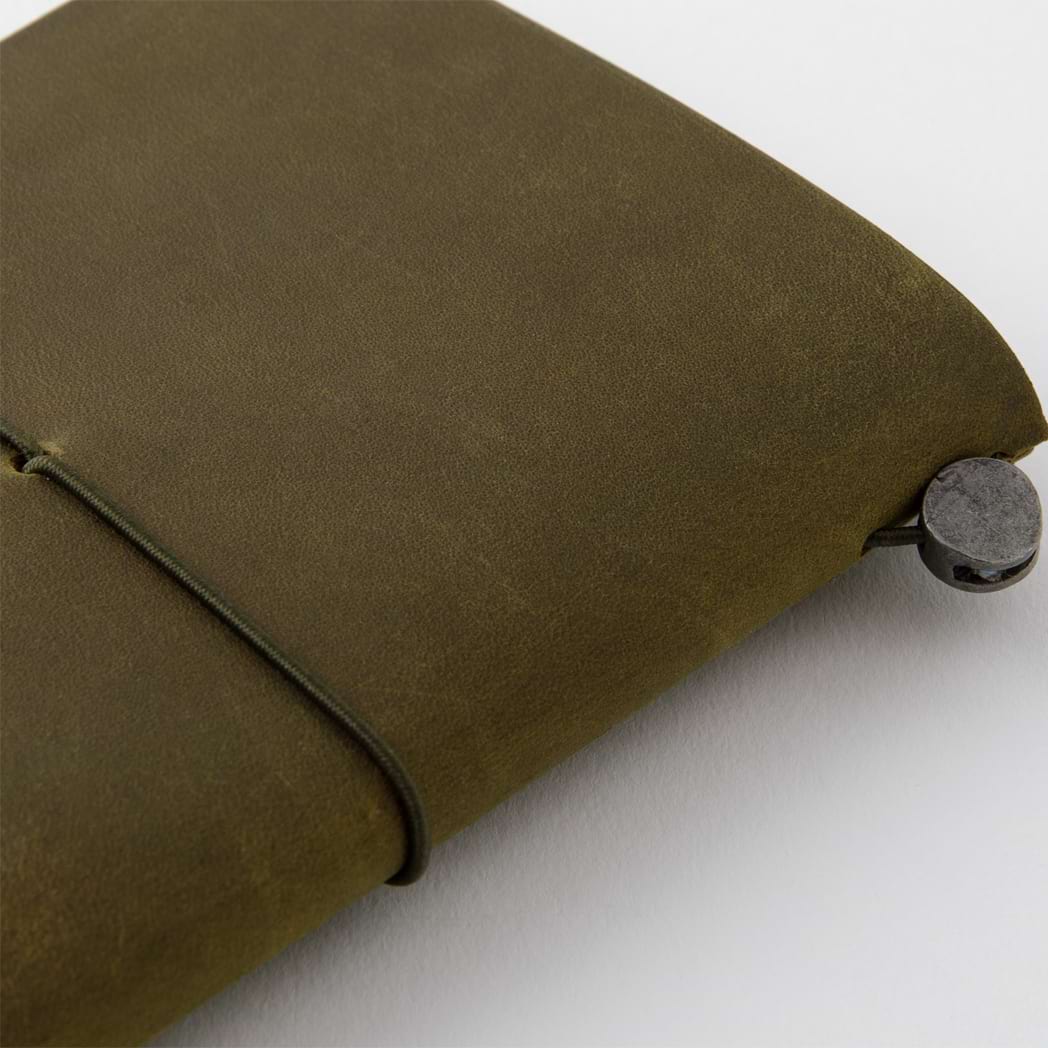 Traveler's Notebook - Olive - Passport Size - Pen Boutique Ltd