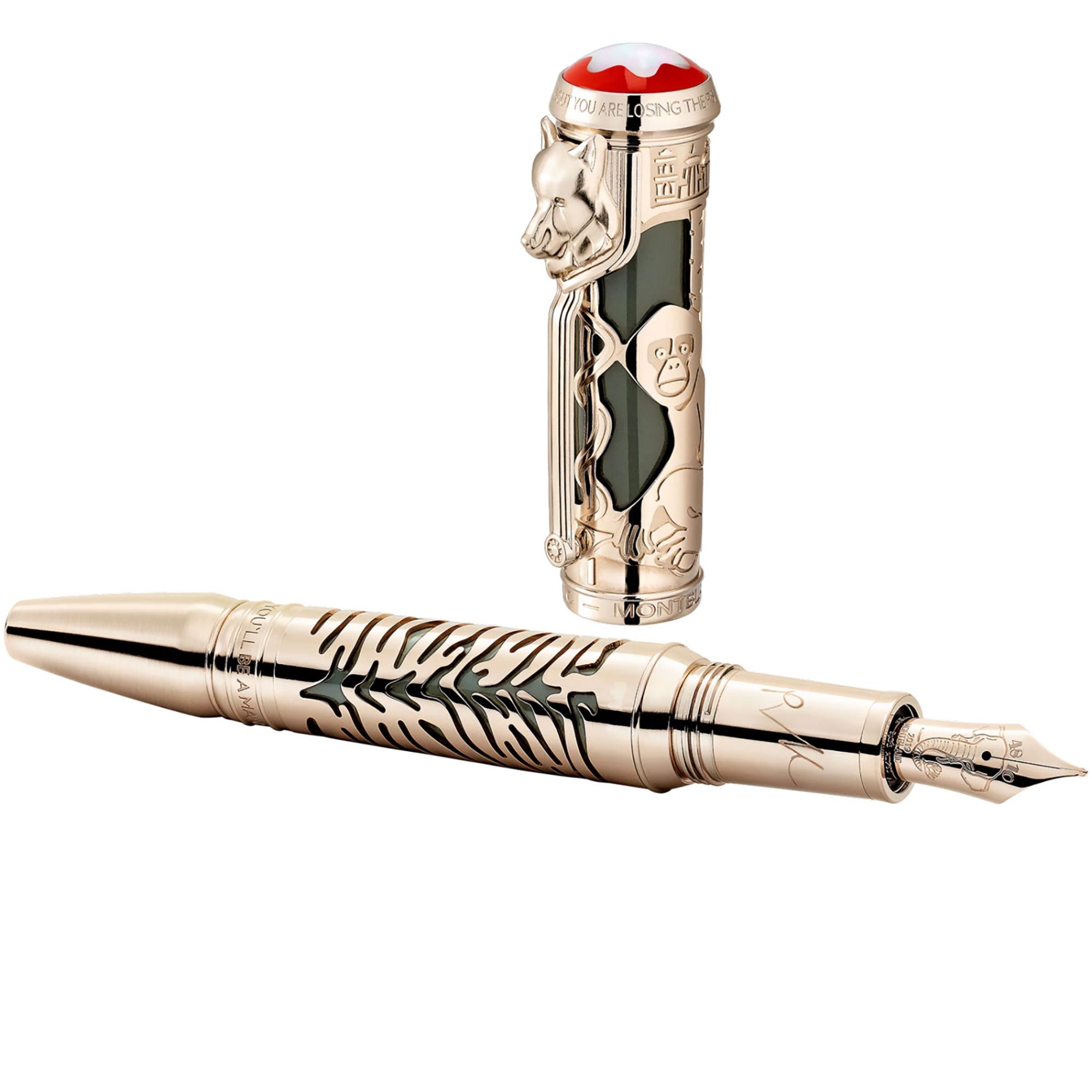 Montblanc Fountain Pen - Writers Edition - Kipling - Pen Boutique Ltd