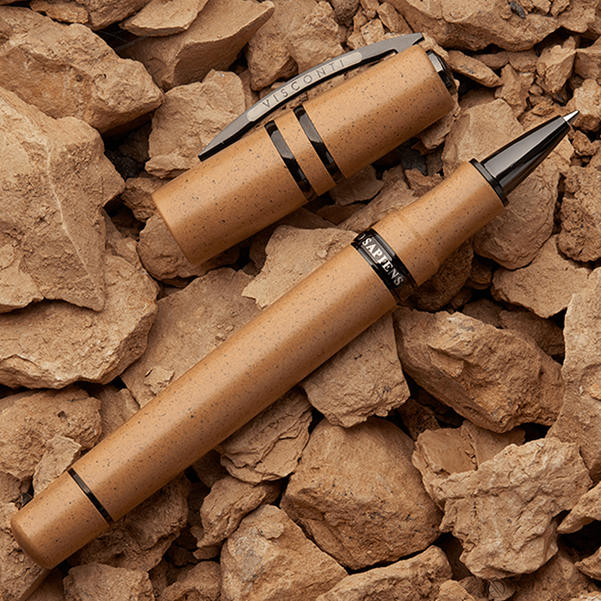 Visconti Homo Sapiens Rollerball Pen - Lava Sandstorm - Pen Boutique Ltd