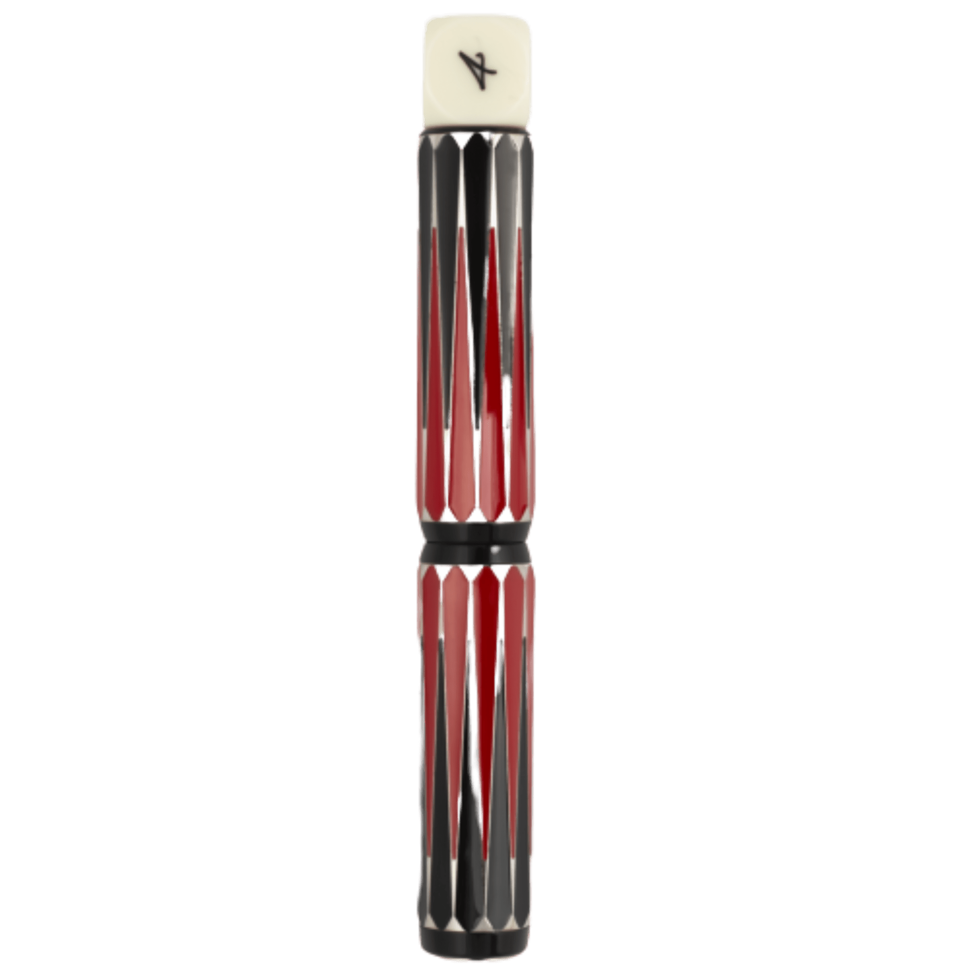 Visconti Backgammon Rollerball Pen - Doubling Cube Blind Cap (Limited Edition) - Pen Boutique Ltd