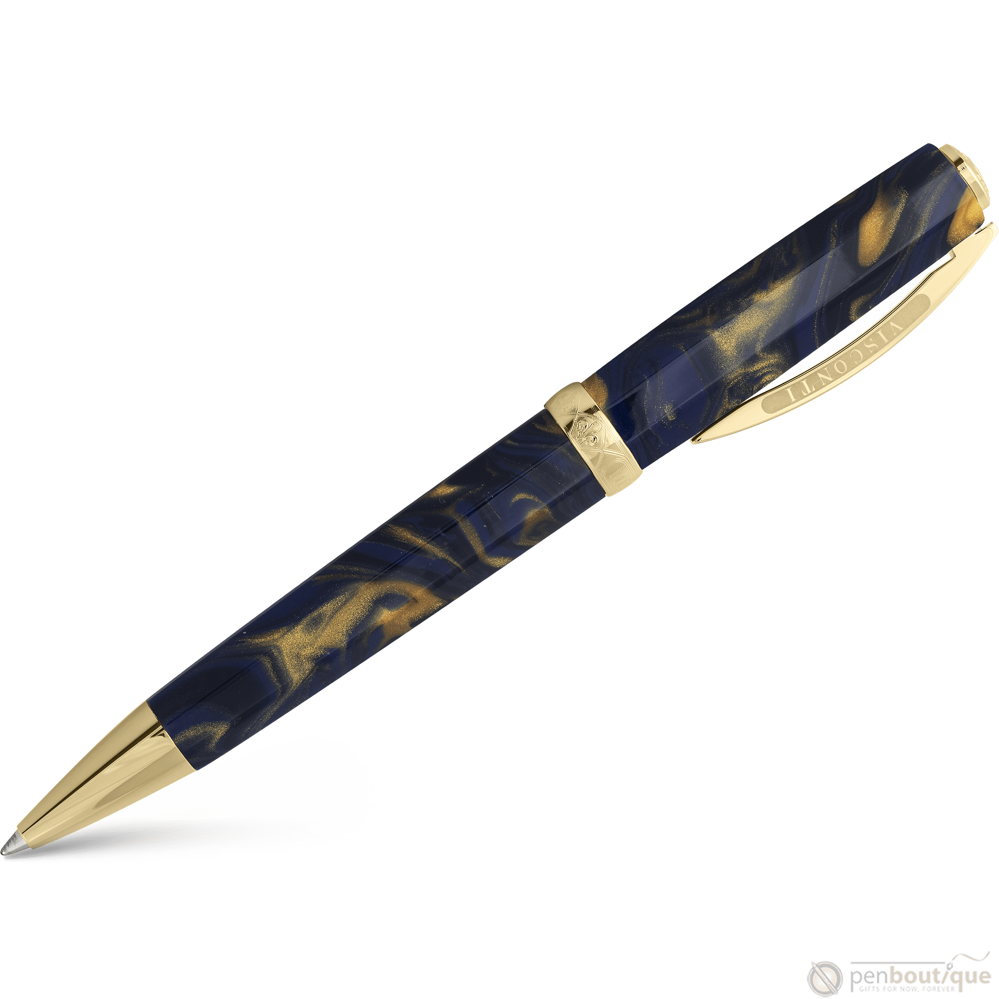 Visconti Ballpoint Pen - Medici Dynasty - Blue Imperiale - Pen Boutique Ltd