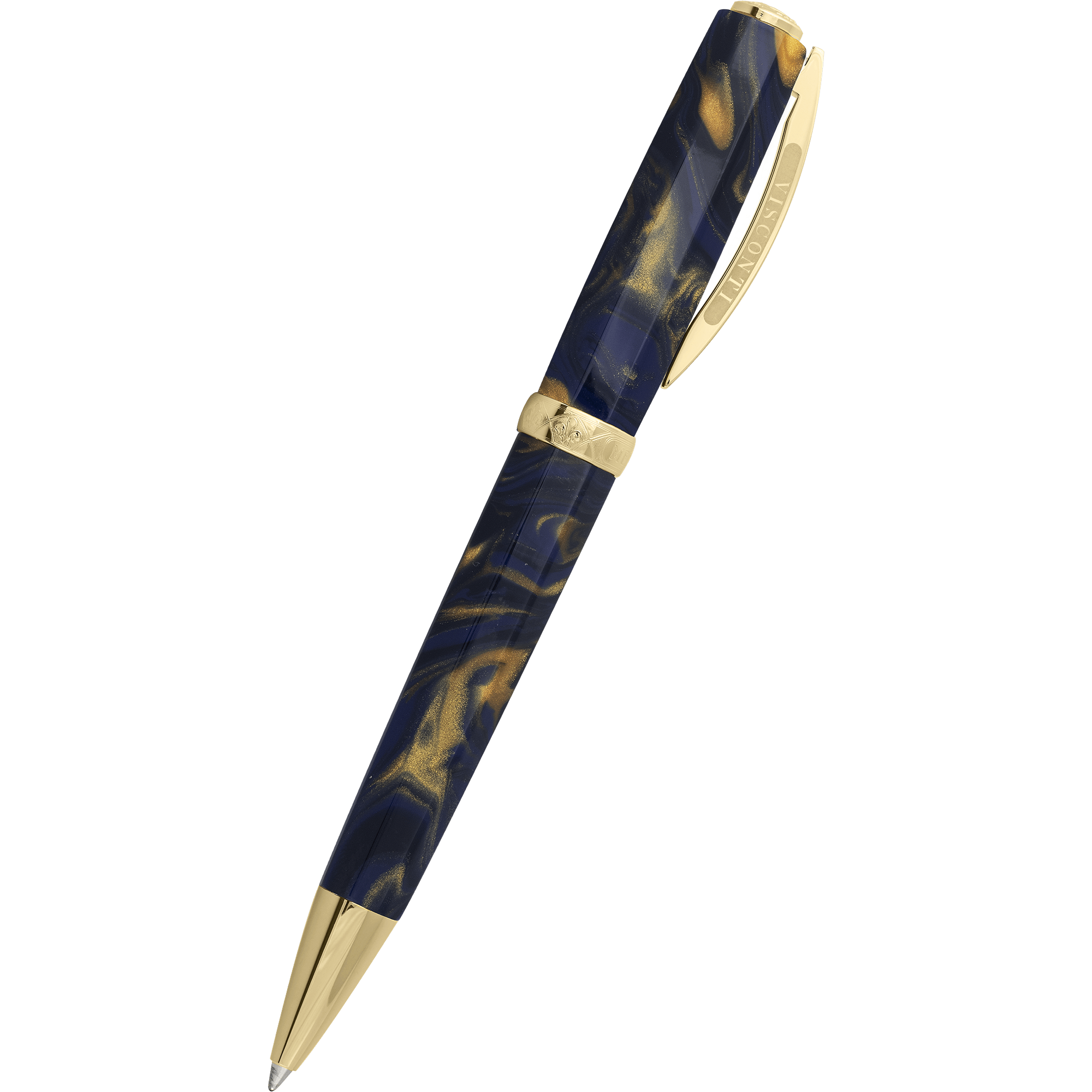 Visconti Ballpoint Pen - Medici Dynasty - Blue Imperiale - Pen Boutique Ltd