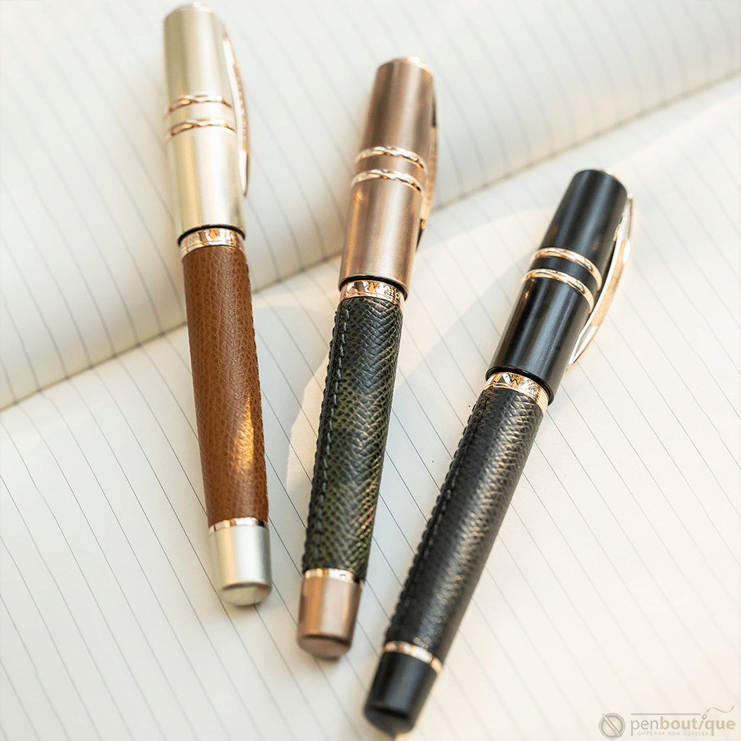 Visconti Homo Sapiens Rollerball Pen - Dual Touch - Black (Oversize) - Pen Boutique Ltd