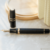 Visconti Homo Sapiens Fountain Pen - Dual Touch - Black (Oversize) - Pen Boutique Ltd