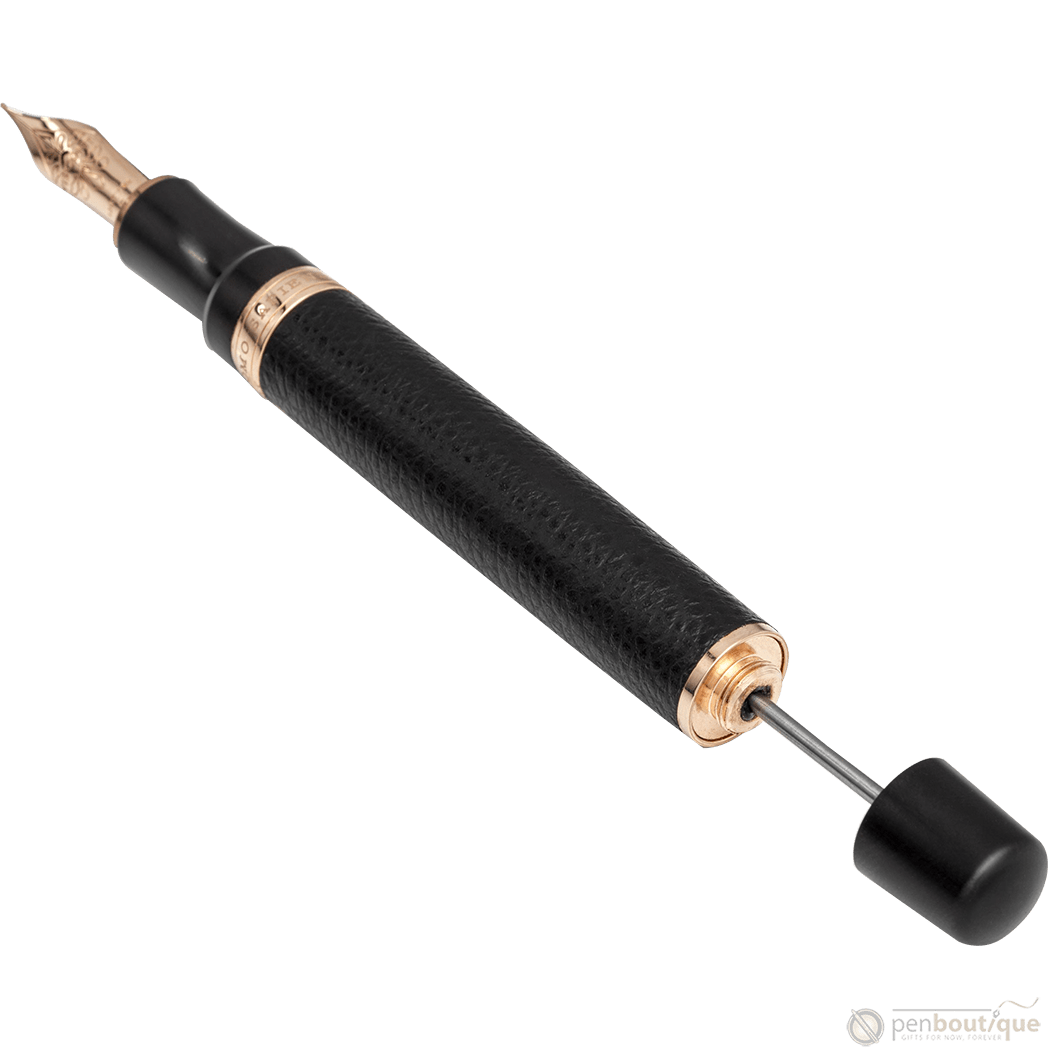 Visconti Homo Sapiens Fountain Pen - Dual Touch - Black (Oversize) - Pen Boutique Ltd