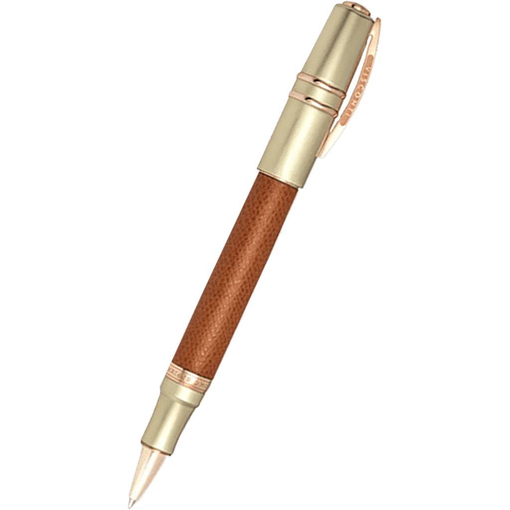 Visconti Homo Sapiens Rollerball Pen - Dual Touch - Cognac (Oversize) - Pen Boutique Ltd