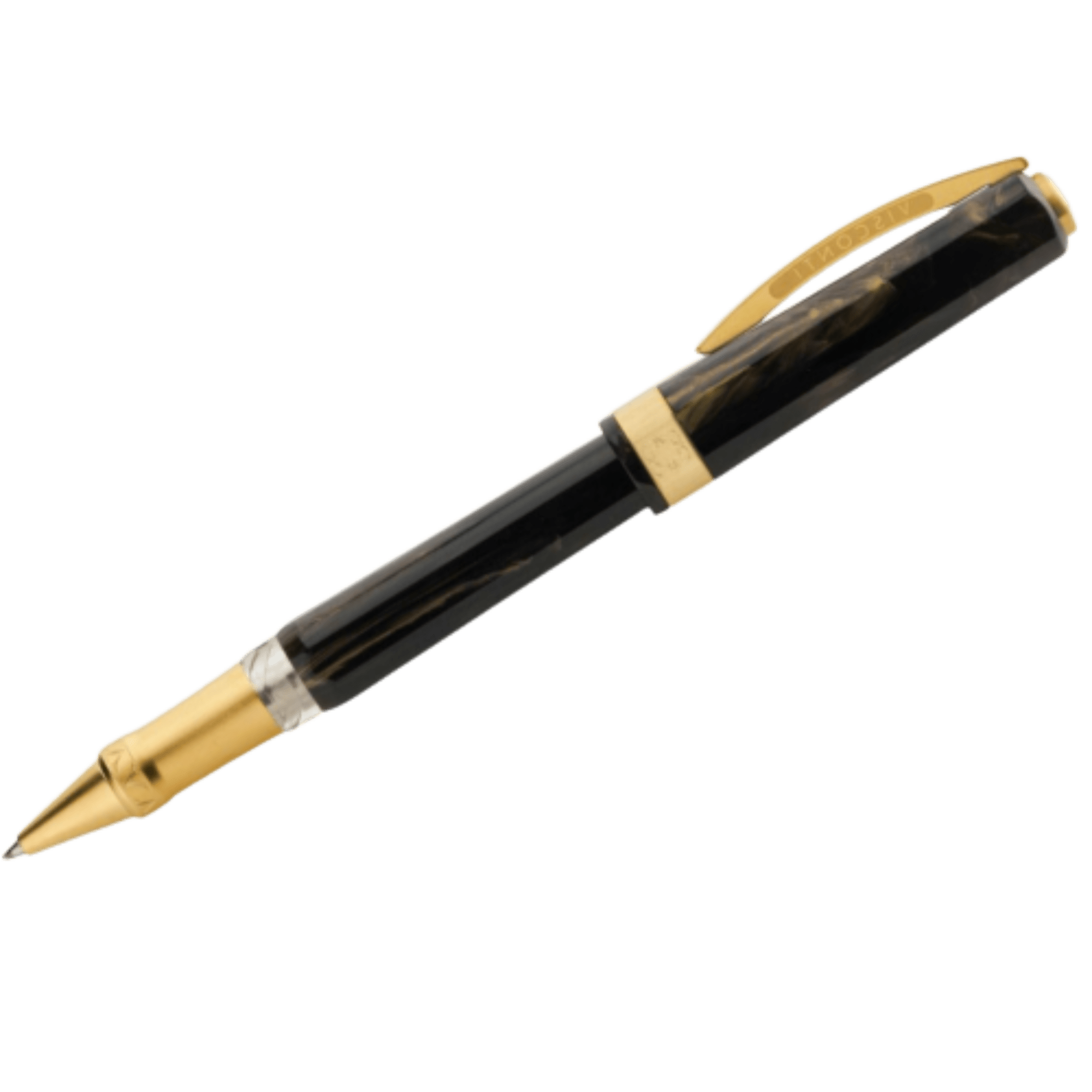 Visconti Opera Gold Rollerball Pen - Black - Pen Boutique Ltd