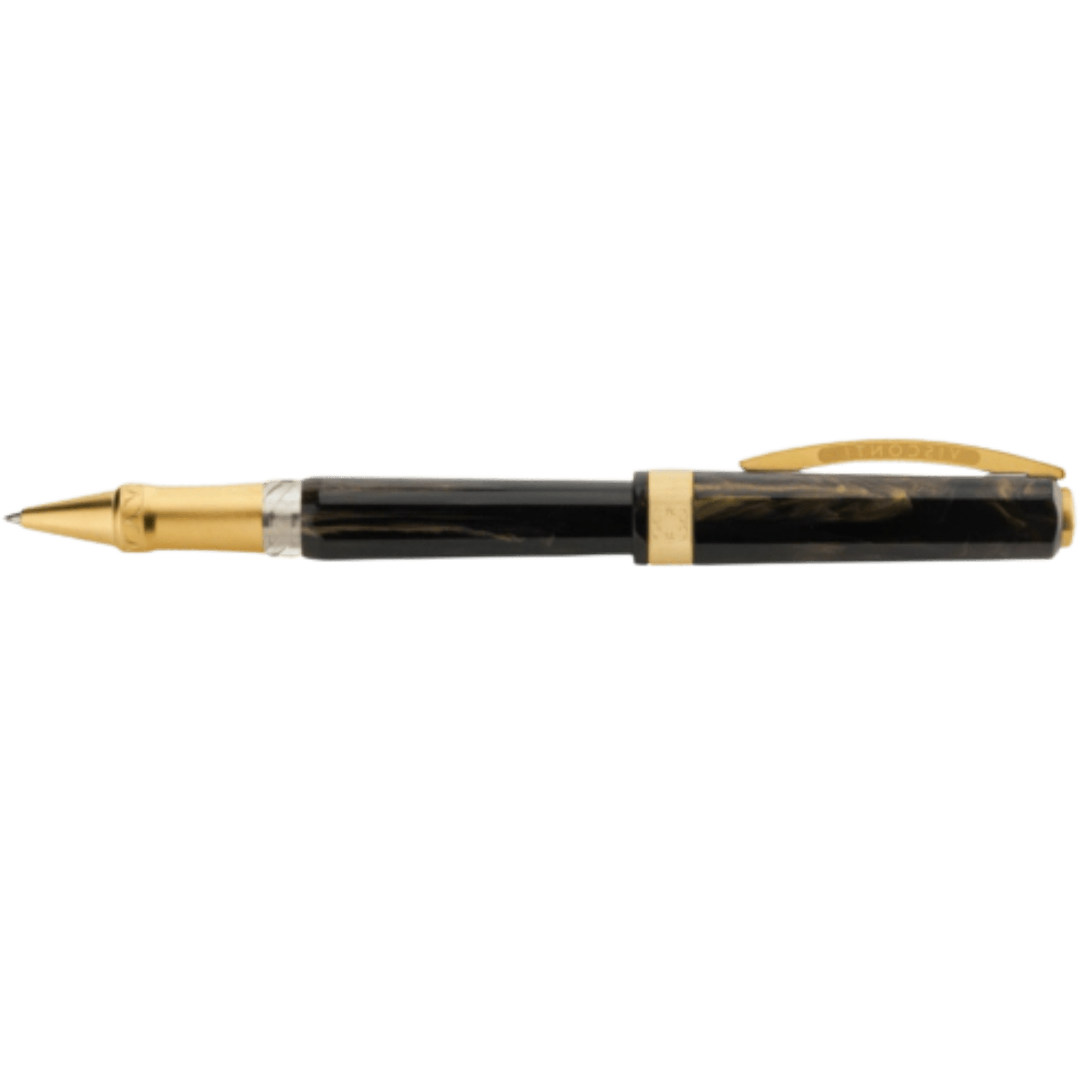 Visconti Opera Gold Rollerball Pen - Black - Pen Boutique Ltd