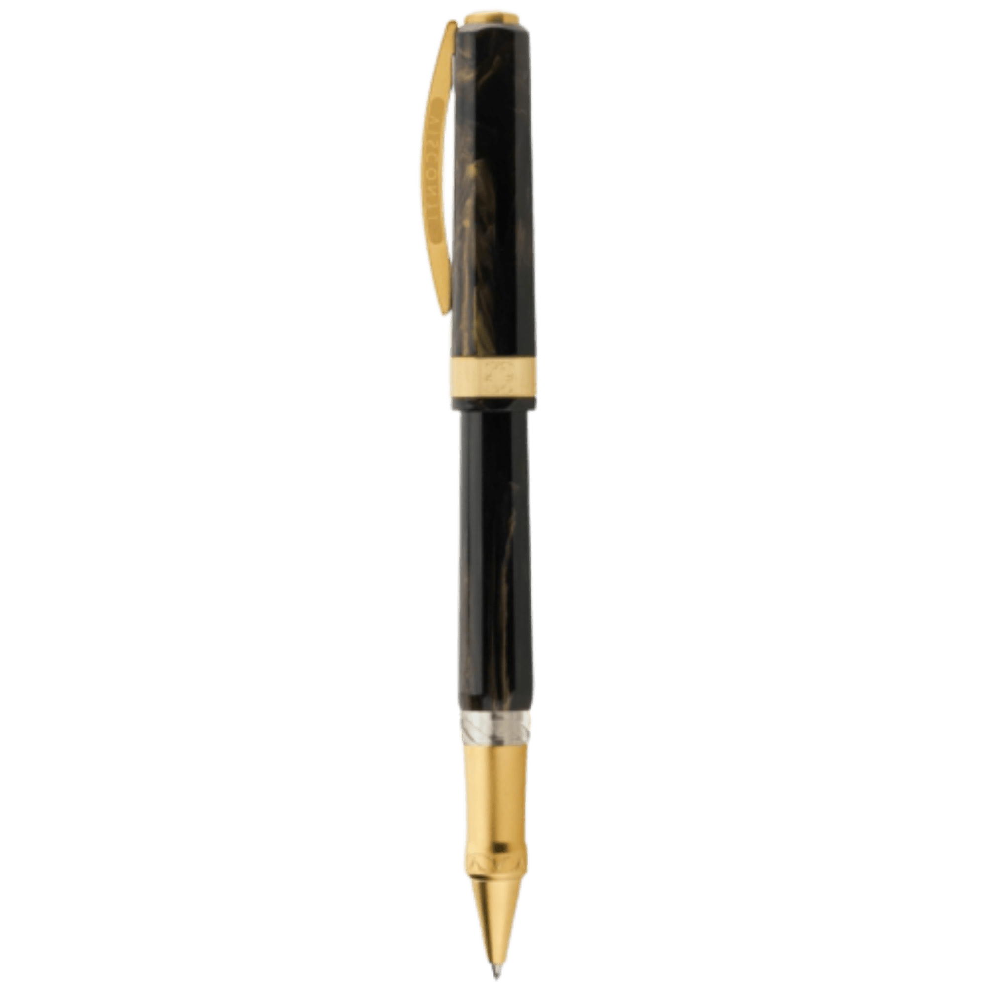 Visconti Opera Gold Rollerball Pen - Black - Pen Boutique Ltd