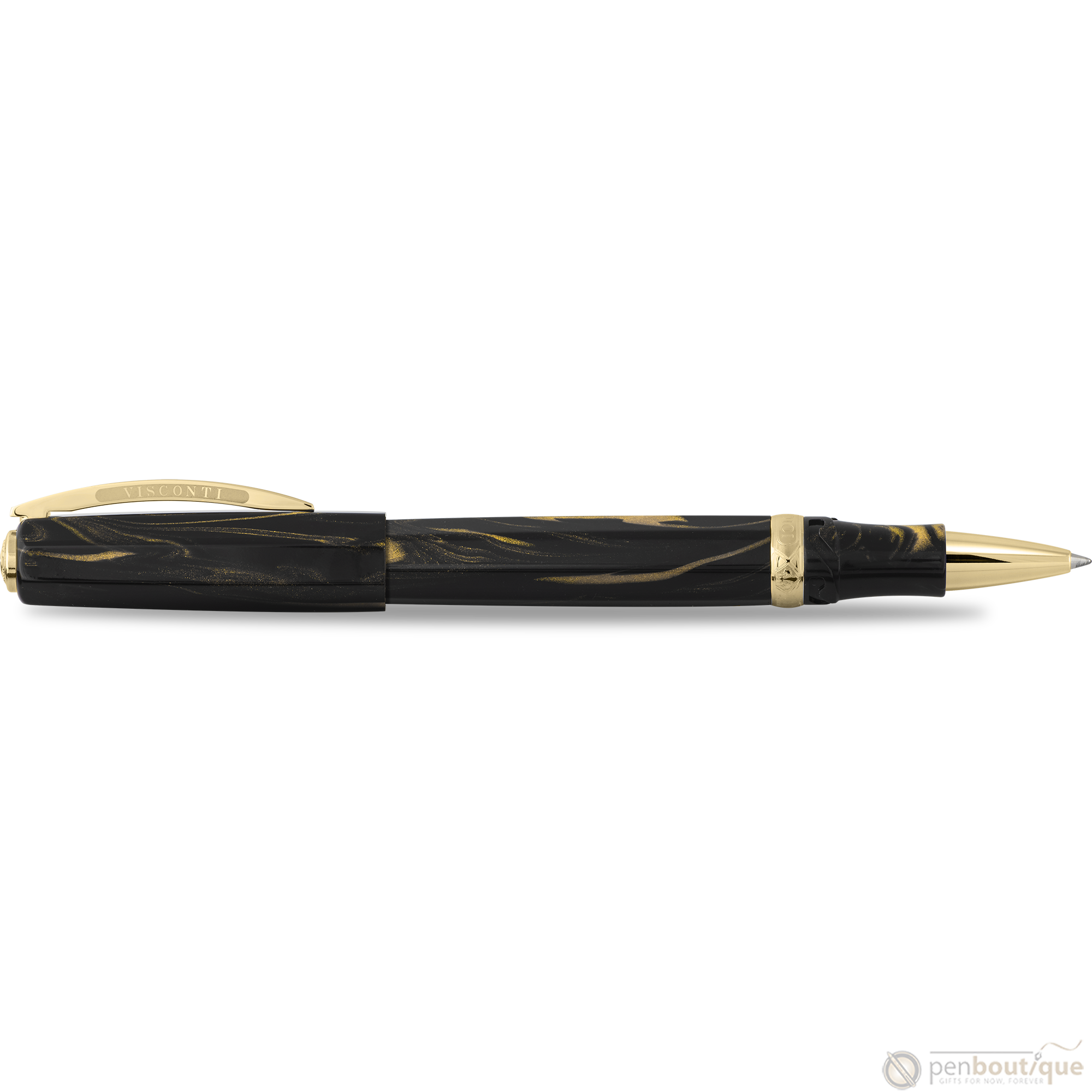 Visconti Rollerball Pen - Medici Dynasty - Black Basilica - Oversize-Pen Boutique Ltd