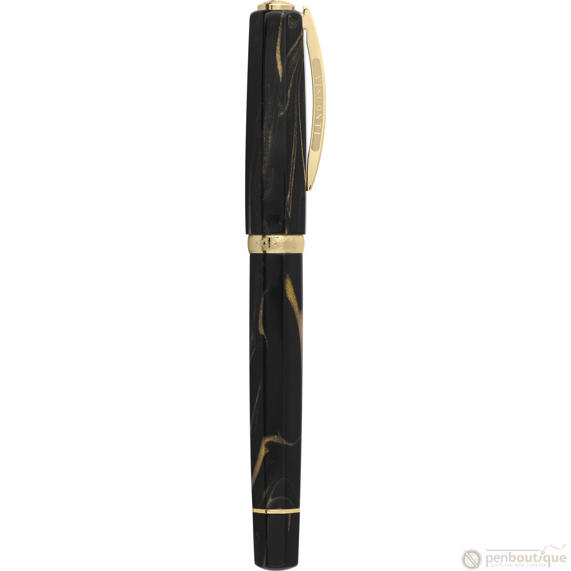 Visconti Rollerball Pen - Medici Dynasty - Black Basilica - Oversize-Pen Boutique Ltd