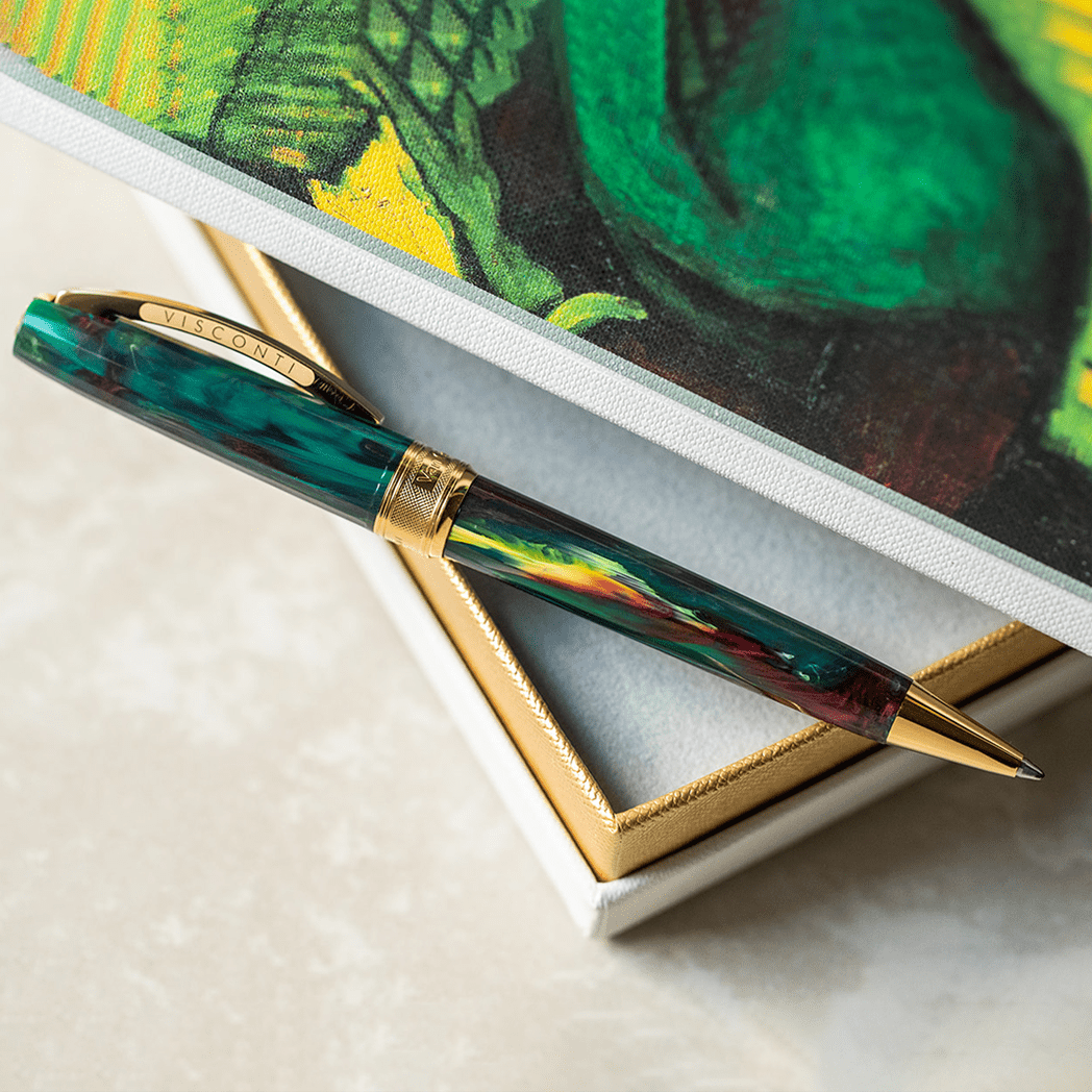 Visconti Van Gogh Ballpoint Pen - The Impressionist Novel Reader - Pen Boutique Ltd