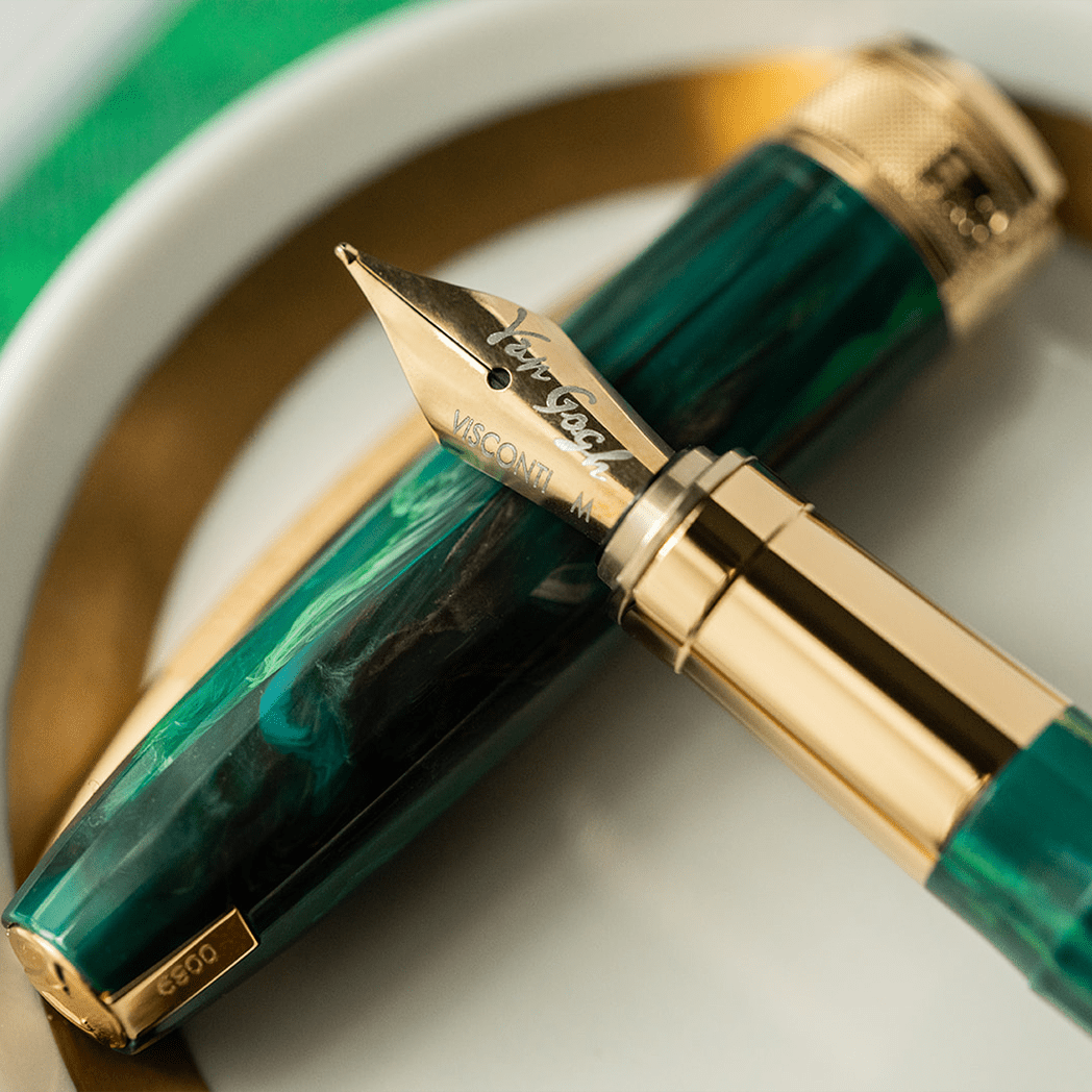 Visconti Van Gogh Fountain Pen - The Impressionist Novel Reader - Pen Boutique Ltd