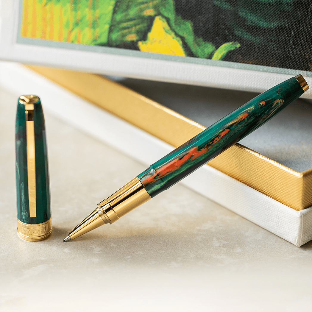 Visconti Van Gogh Rollerball Pen - The Impressionist Novel Reader - Pen Boutique Ltd