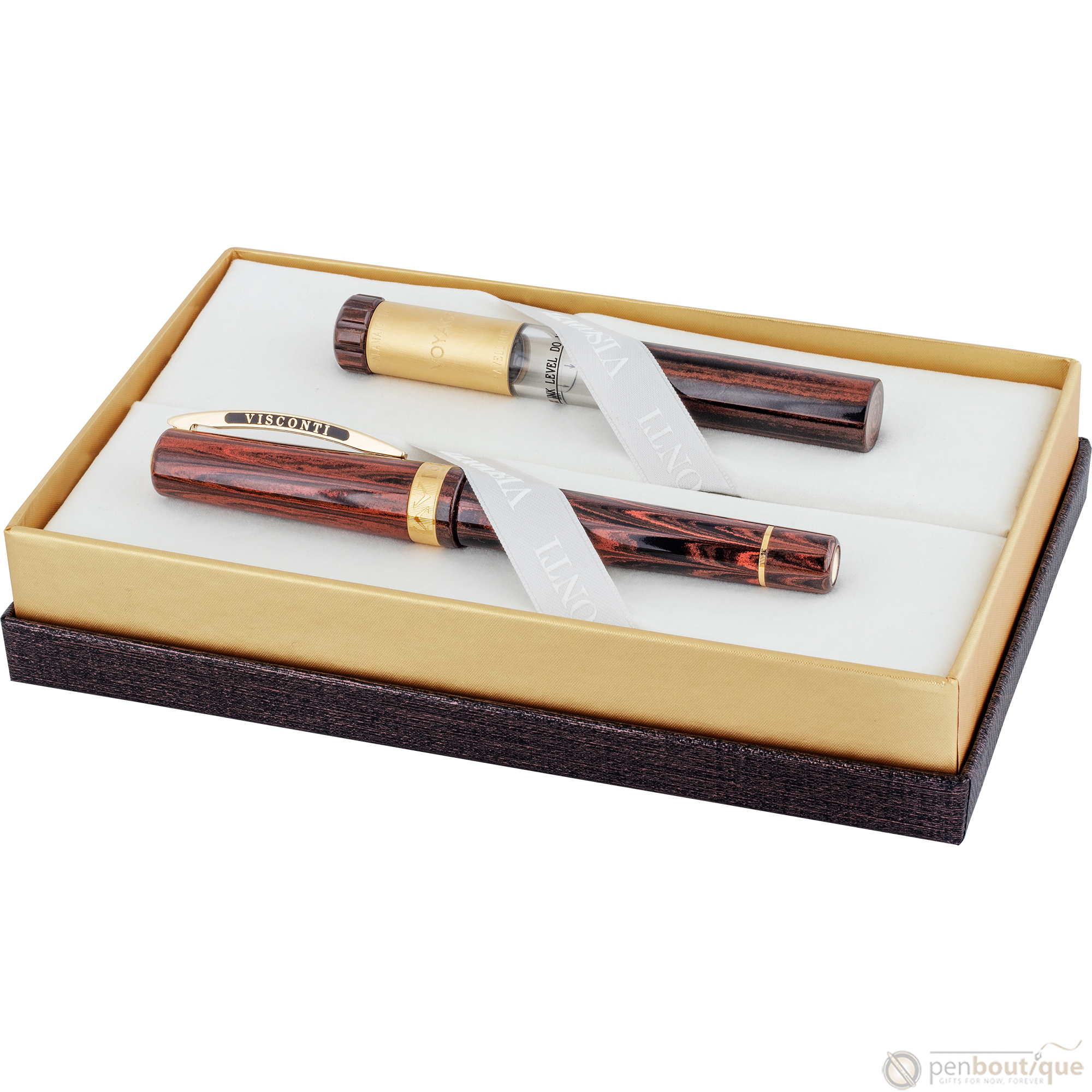 Visconti Voyager 30 Fountain Pen - Orange-Pen Boutique Ltd
