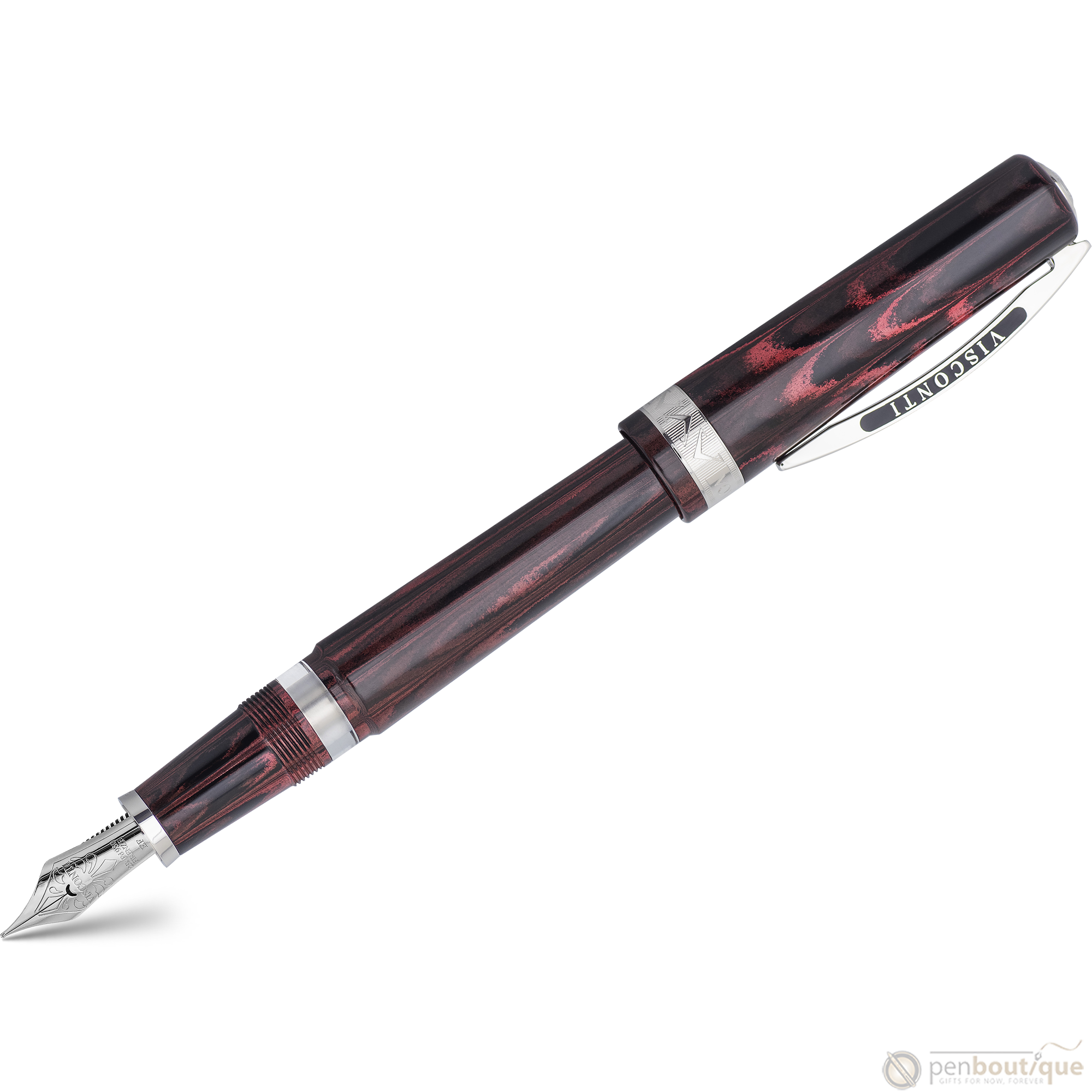 Visconti Voyager 30 Fountain Pen - Red-Pen Boutique Ltd