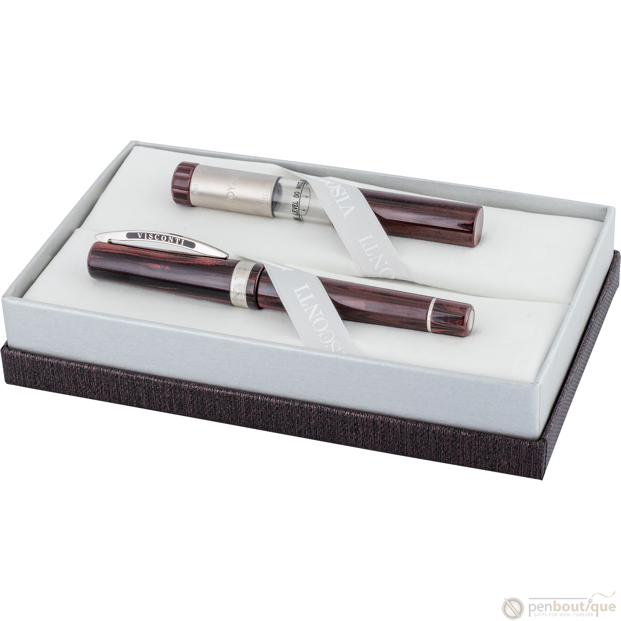 Visconti Voyager 30 Fountain Pen - Red-Pen Boutique Ltd