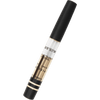 Visconti Homo Sapiens Travel Inkwell - Black - Bronze Trim - Pen Boutique Ltd