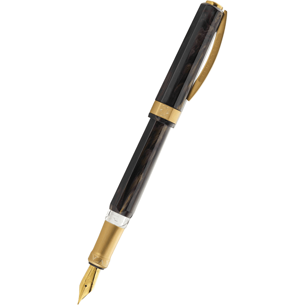 Visconti Opera Gold Fountain Pen - Black - Pen Boutique Ltd
