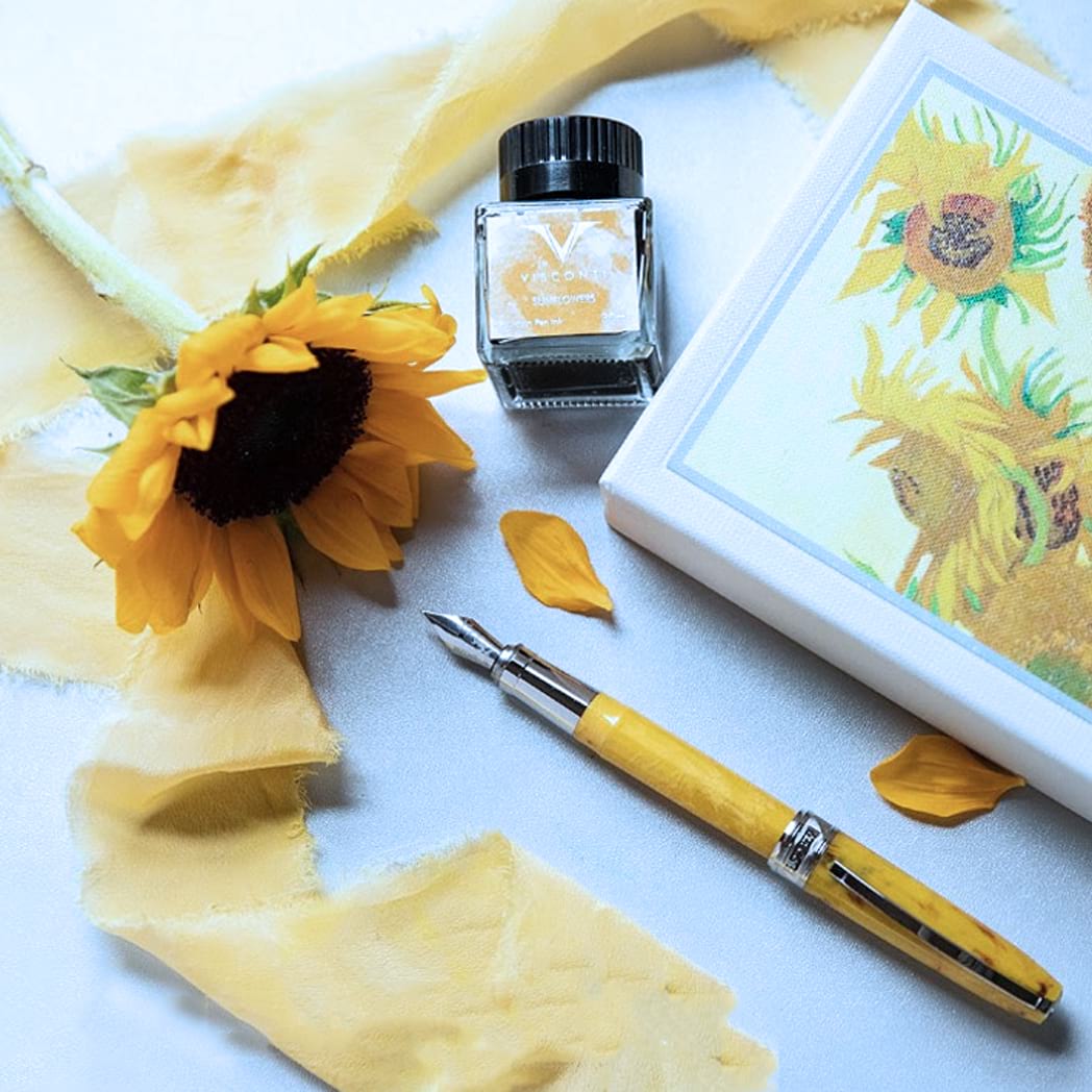 Visconti Van Gogh Fountain Pen - Sunflowers - Pen Boutique Ltd