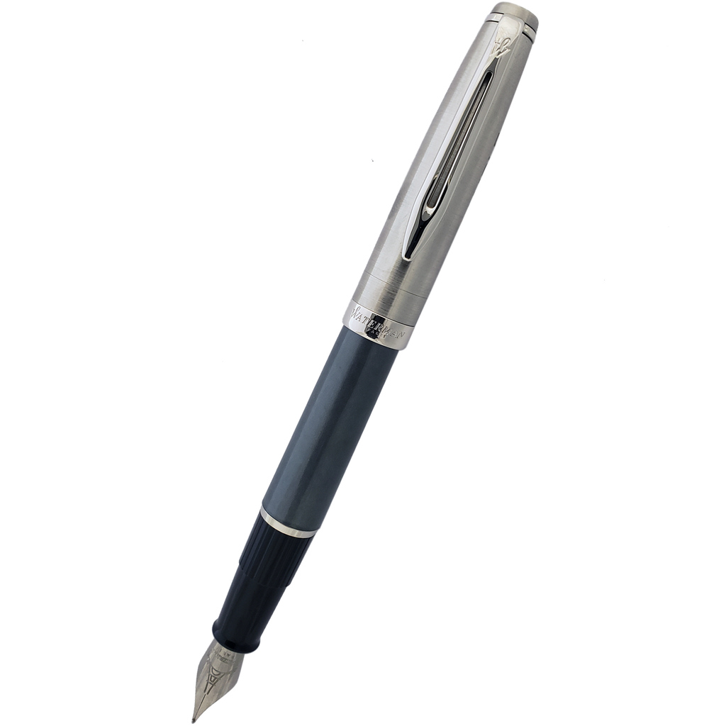 Waterman Emblème Fountain Pen - Deluxe Grey-Pen Boutique Ltd
