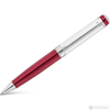 Waldmann Grandeur Ballpoint Pen - Burgundy - Platinum Trim - Pen Boutique Ltd