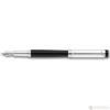 Waldmann Grandeur Fountain Pen - Black - Platinum Trim - Pen Boutique Ltd