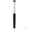 Waldmann Grandeur Fountain Pen - Black - Platinum Trim - Pen Boutique Ltd