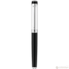 Waldmann Grandeur Rollerball Pen - Black - Platinum Trim - Pen Boutique Ltd