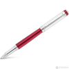 Waldmann Grandeur Rollerball Pen - Burgundy - Platinum Trim - Pen Boutique Ltd
